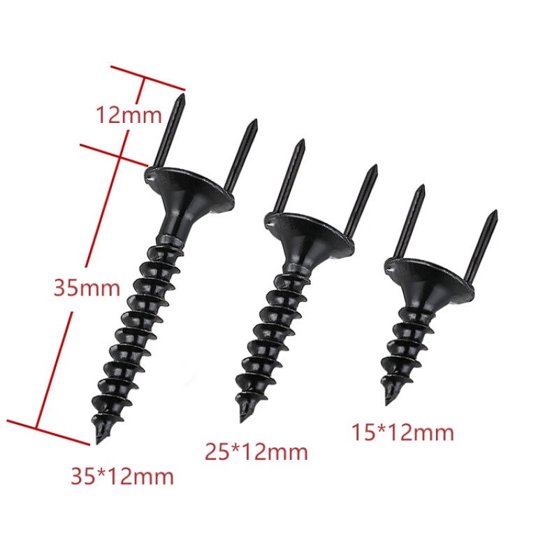 Jie Yintong solid wood baseboards, two-way fixed headless steel nails, invisible Y-shaped nail-less nails, hidden horn nails, 18