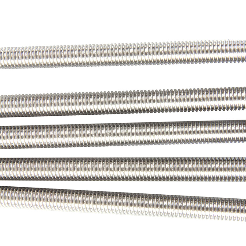 Hasdick Beijing Warehouse Delivery HK-203 304 Stainless Steel Thread Screw Threaded Full Thread Screw DIN976 Thread (M10 1 Meter)/Rod