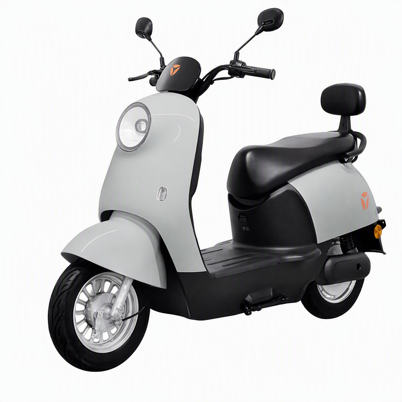 Yadi electric light motorcycle M10II-M new product huge discount 60V large battery 84KM ultra-long endurance commuter electric vehicle flagship battery vehicle Volcanic Ash