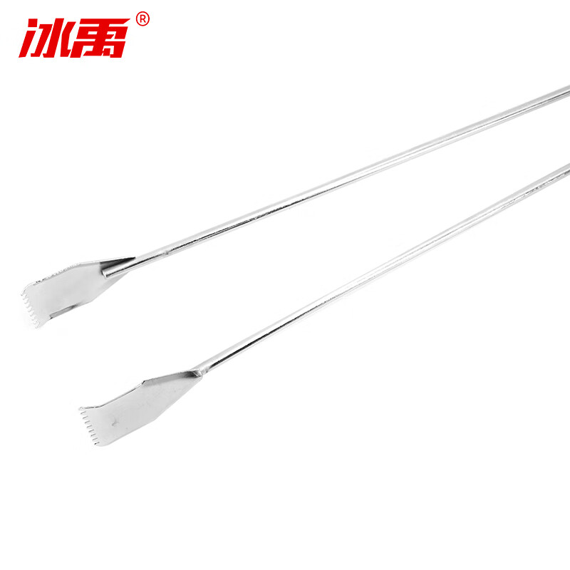 Bingyu BY-300 stainless steel color sanitation garbage tongs garbage tongs briquette tongs sanitation garbage tongs picker 78cm