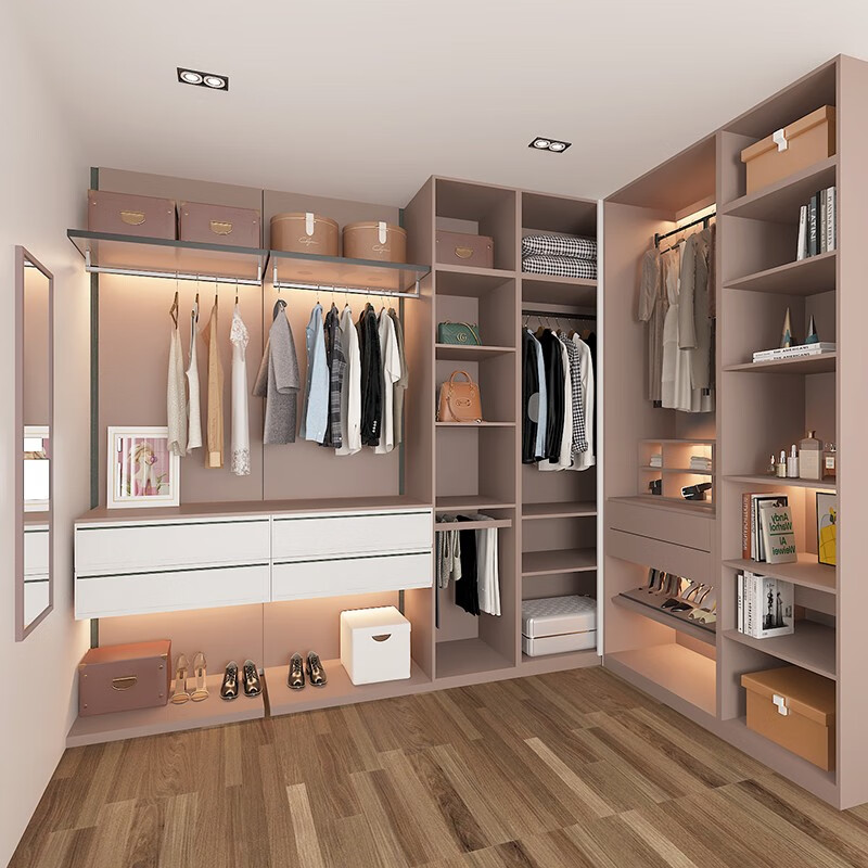 Opalli Wardrobe Customized Whole House Customized Home Bedroom Simple Complete Wardrobe Open Sliding Door Wardrobe Cloakroom Inquiry Enjoy Upgraded Environmentally Friendly Boards