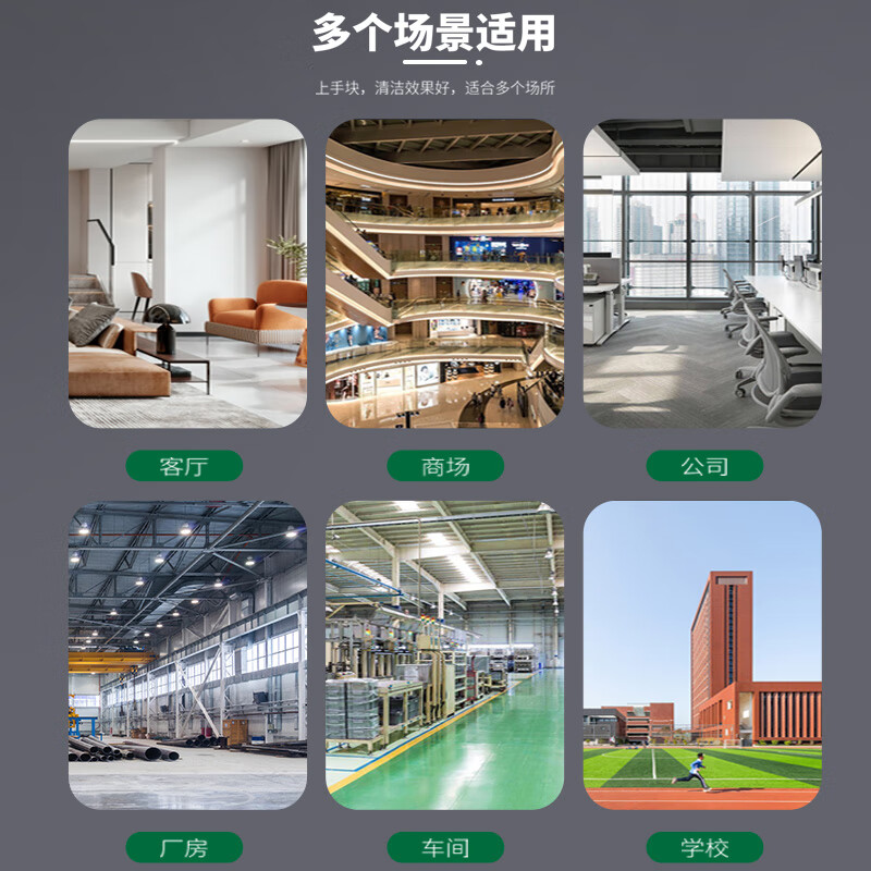 Xirunjia flat mop 110cm total 1 cloth commercial dust push wooden floor marble tile cement cleaning mop mop