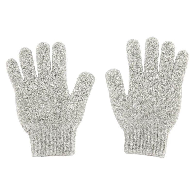 Japanese Fasola bath wipes, five-finger bath towels, back-pull strips, long bath sponges, white five-finger bath gloves (one pair)