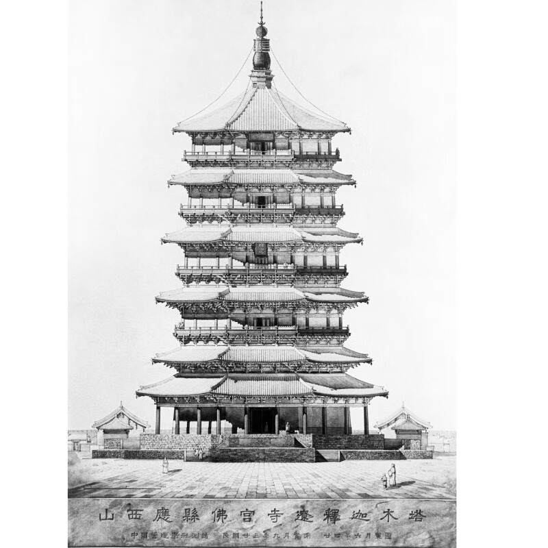 Liang Sicheng's Works: Survey Report on Ancient Architecture in China? Supplementary Edition (three volumes, upper, middle and lower)