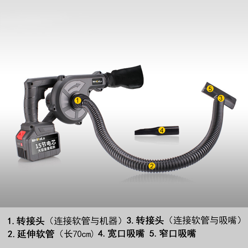 Nast YCQ013 lithium battery blower industrial high-power small blower dust collector rechargeable snow blower 178000H+ package