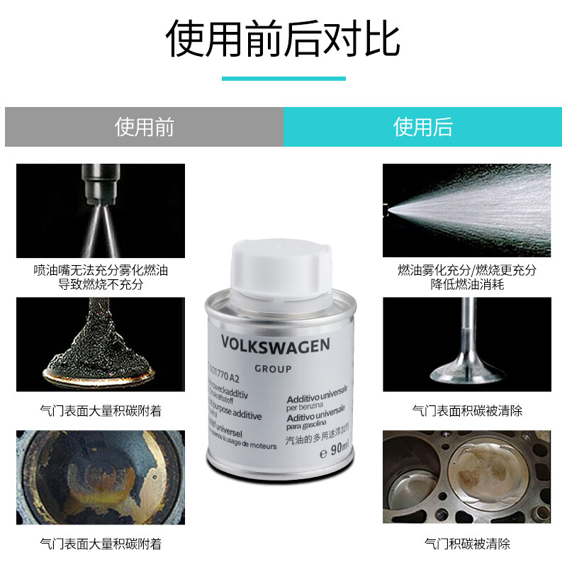 Audi 4S German Audi Fuel Treasure A4L/A6/A8/Q3/Q5/Q7 gasoline additive fuel-saving cleaning agent to remove carbon deposits