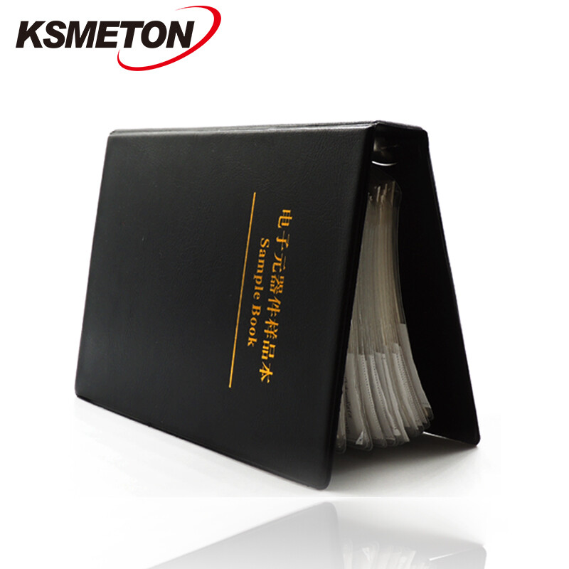 Capacitor Book SMD Capacitor Pack 0201 0402 0603 0805 1206 Capacitor Component Capacitor Component Sample Book 0603 Resistor Book (50 each of 170 types) 1% accuracy