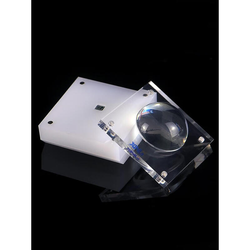 Electronic chip display stand customized crystal circuit integrated board acrylic transparent display stand magnification effect customized size