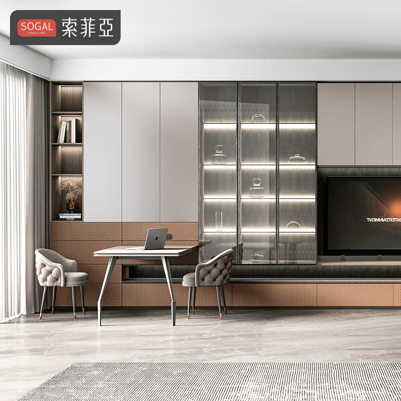 Sophia bedroom wardrobe light luxury master bedroom furniture large wardrobe swing door storage cloakroom whole house custom wardrobe cabinet custom gold