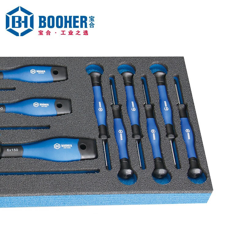 BOOHER BH BH1803008 12-piece screwdriver set No. 1803008