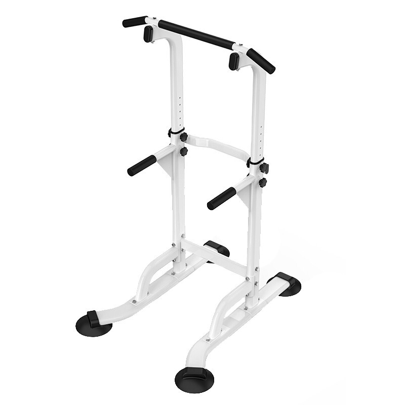 ZHENG XIN horizontal bar indoor pull-up device household single bar parallel bar adult and children multifunctional fitness equipment 4001F white (adjustable to 2.1 meters)