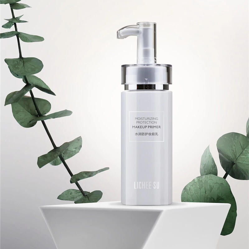 LICHEESU isolation milk moisturizing and hydrating invisible pores assists in applying base makeup without sticking or drying makeup
