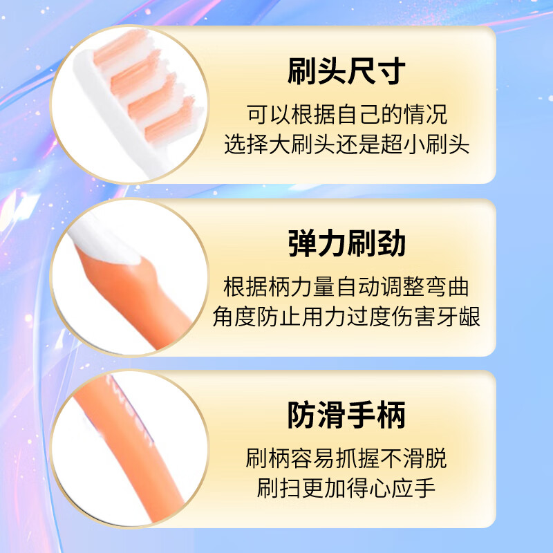 Lion adult toothbrush 1 pack large head soft bristles deep cleaning elastic brush handle imported from Japan