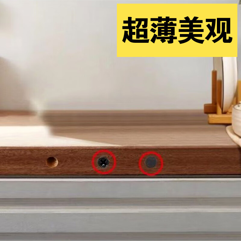 Lifu high-definition decorative screws, self-tapping screws, decorative covers, high-strength self-tapping nails, dry wall nails, cross flat head woodworking screws, 50 sets, screws + metal covers, M4*30mm