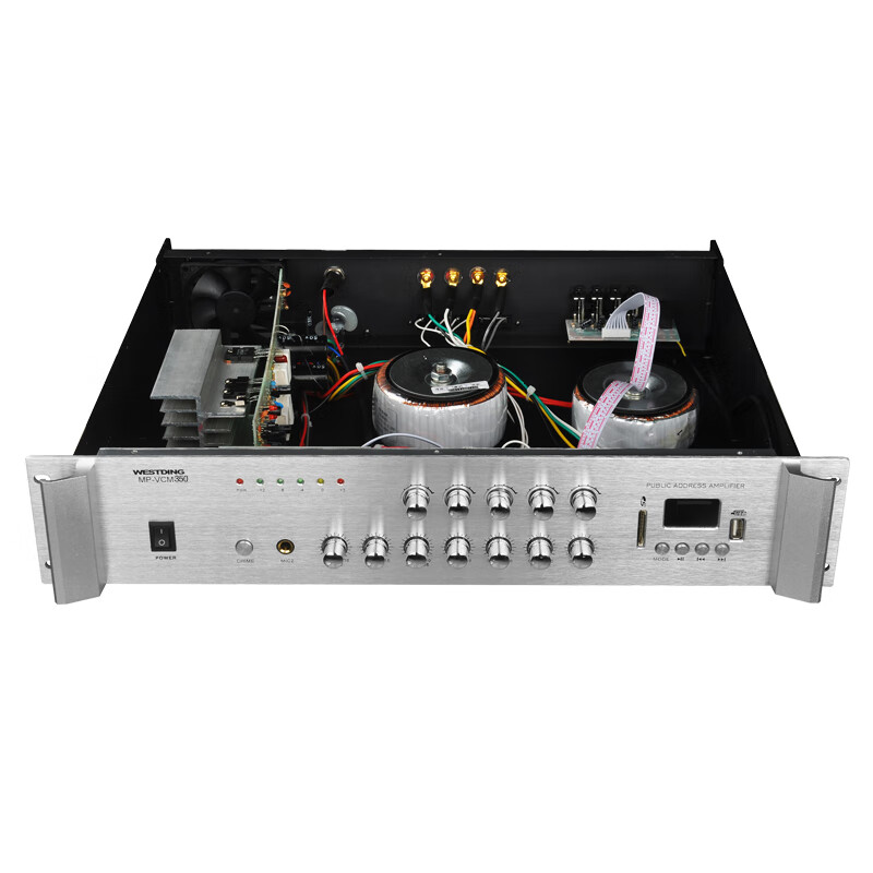 Westin 350W Bluetooth amplifier public broadcast ceiling speaker home theater background music set home conference room engineering broadcast speaker audio constant voltage amplifier