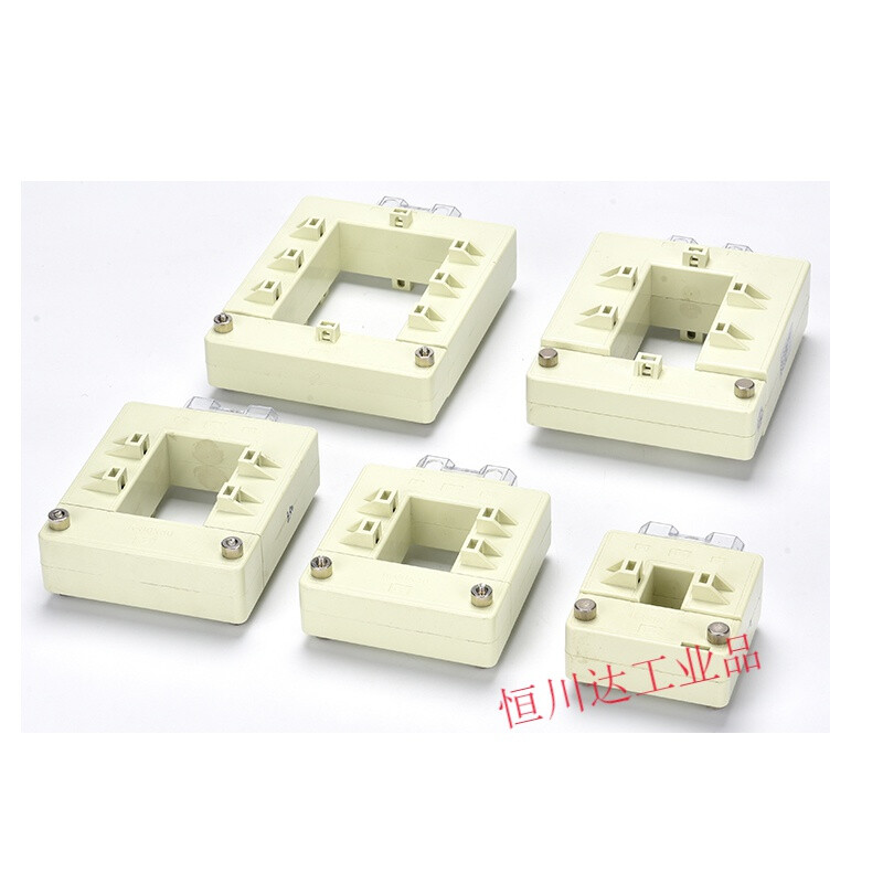Copper bar opening current transformer opening and closing type disassembly-free square 0.2 level high-precision AC single three-phase 1000/5A DP-23 (aperture 20*30mm)