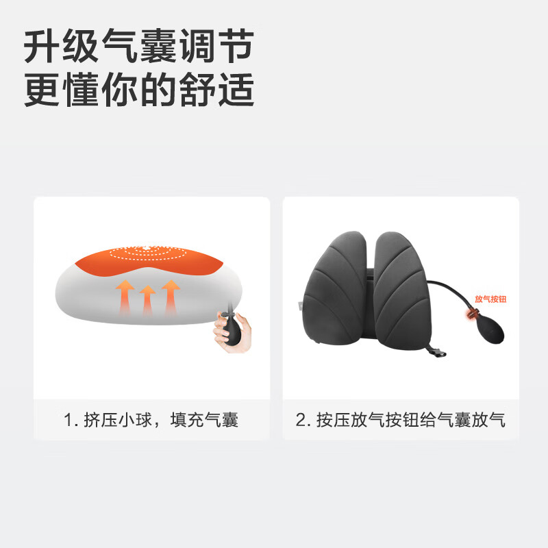 Jingdong Tokyo ergonomic lumbar cushion backrest office car student chair cushion lumbar support lumbar spine back cushion