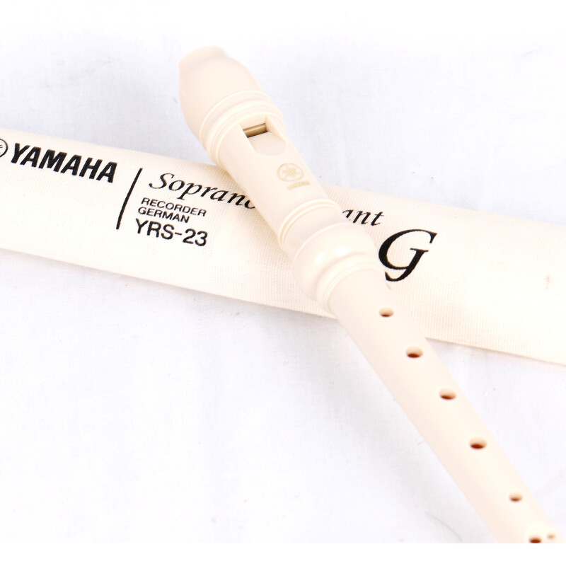 Yamaha (YAMAHA) recorder high C key student adult beginner flute YRS-23G German style suitable for students teacher recommended