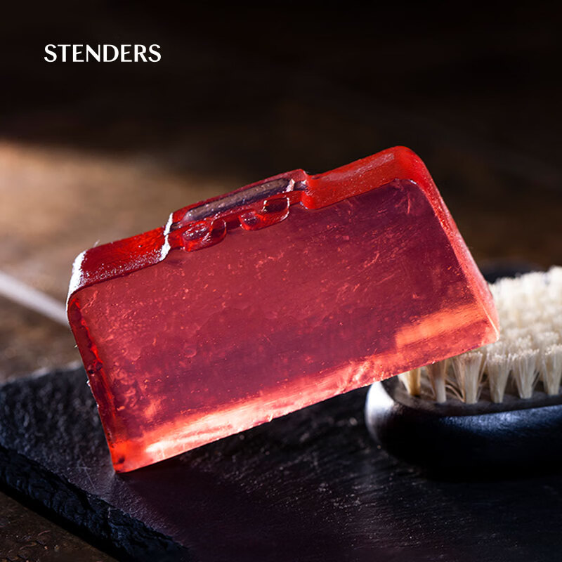 STENDERS Zhong Chuxi same style Damascus rose handmade soap 100g cleansing and bathing fragrance soap New Year gift