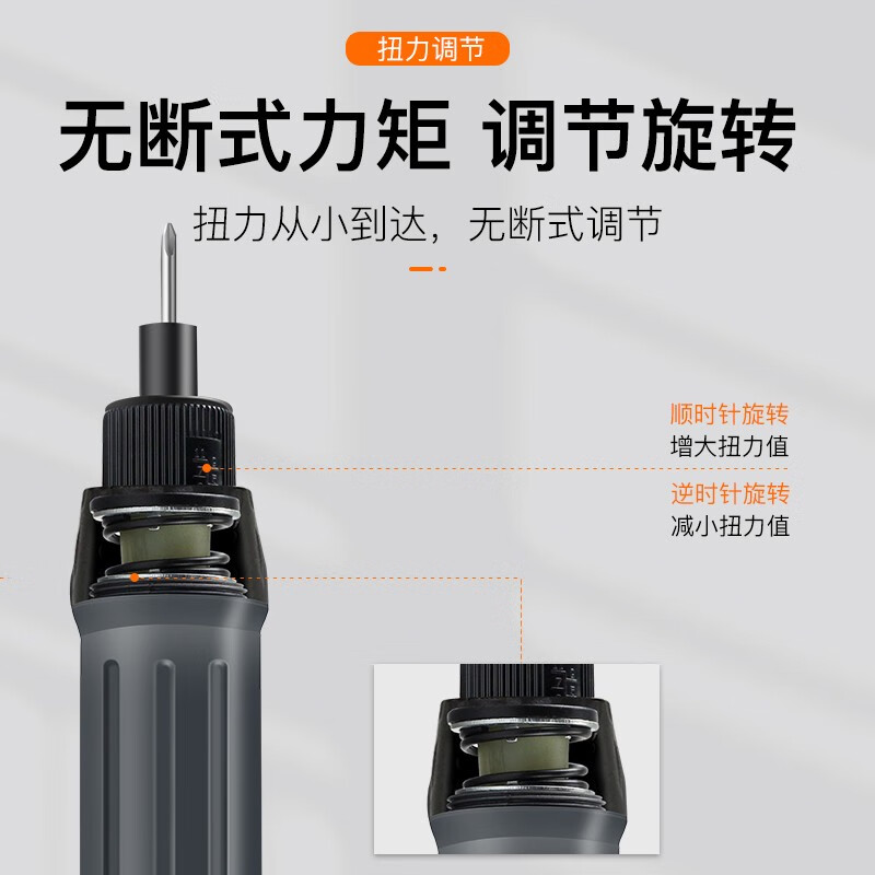 OUSHEN OS800 electric screwdriver non-inline plug-in electric screwdriver 802 speed-adjustable electric screwdriver 801 electric screwdriver factory assembled for screwing 802 + 4 bits (without power supply)