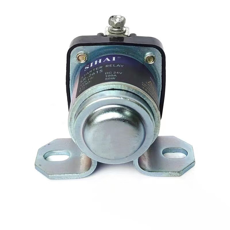 Ouhuayuan deceleration motor starting relay 12V/24V/150A high power car motor starting relay JD231a24V deceleration starting relay