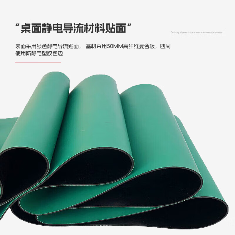 Kegan diy aluminum alloy anti-static workbench aluminum profile operating table computer desk workshop factory assembly line assembly table repair table can be customized including accessories 1400*600*1600 double drawer