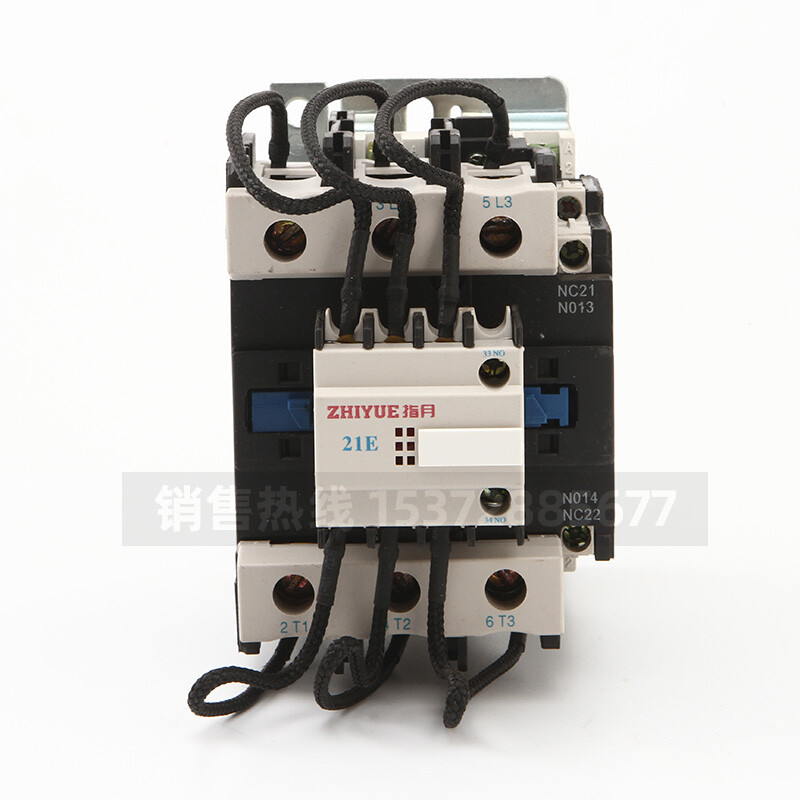 Zhiyue Group switching capacitor contactor CJ19-25/32/43/63/95/115 complete coil voltage CJ19-63 220V