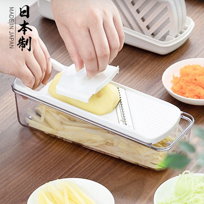Home KATEI STORY Japan imported vegetable cutting artifact kitchen multi-functional potato peeling fine household shredder grater grater