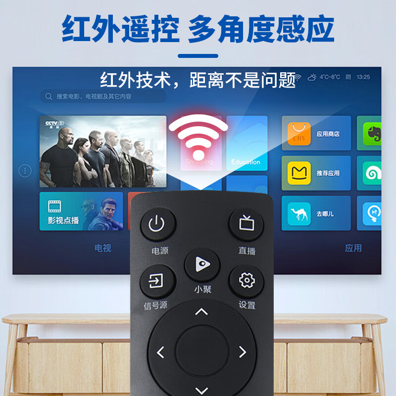 Lelandi is suitable for Hisense TV remote control CN3A75/CN3V75 5A69 3A57/17 CRF3A68Hisense universal Vidda TV L8098