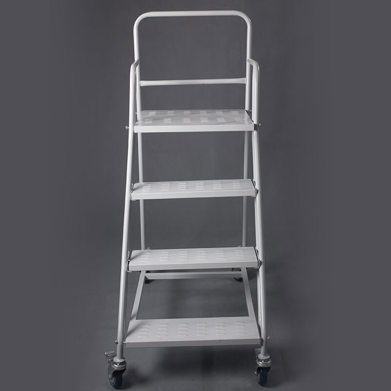 Bingyu BYaf-47 Aerial Vehicle Aerial Ladder Warehouse Supermarket Mobile Platform Ladder Pickup Ladder 1 meter four-step ladder can be customized