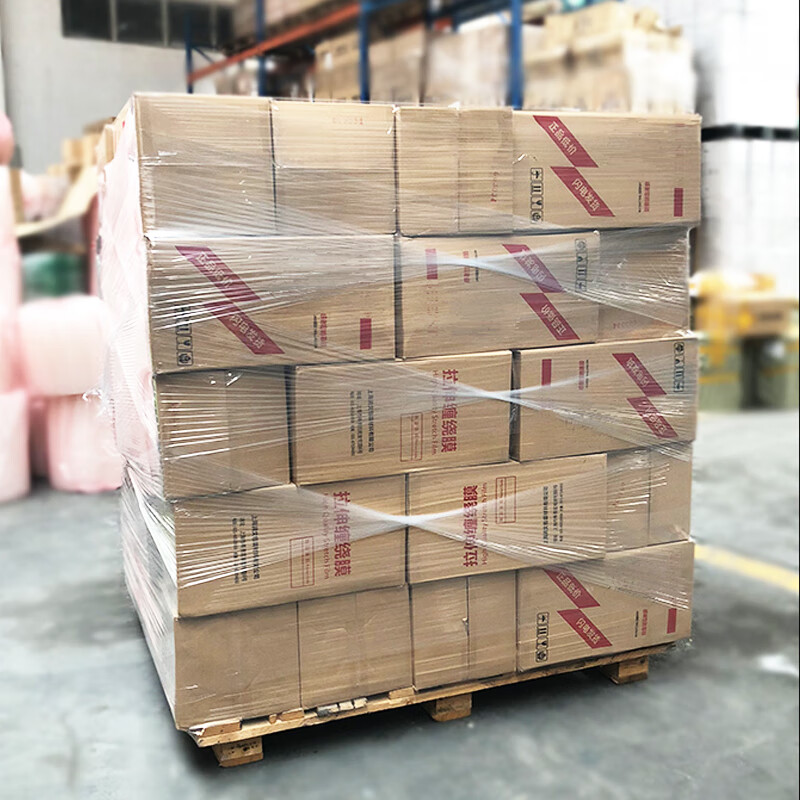 LINGS stretch film width 50cm*550m film net weight 4kg/roll PE stretch film pallet packaging industrial packaging film packaging film wide plastic protective film