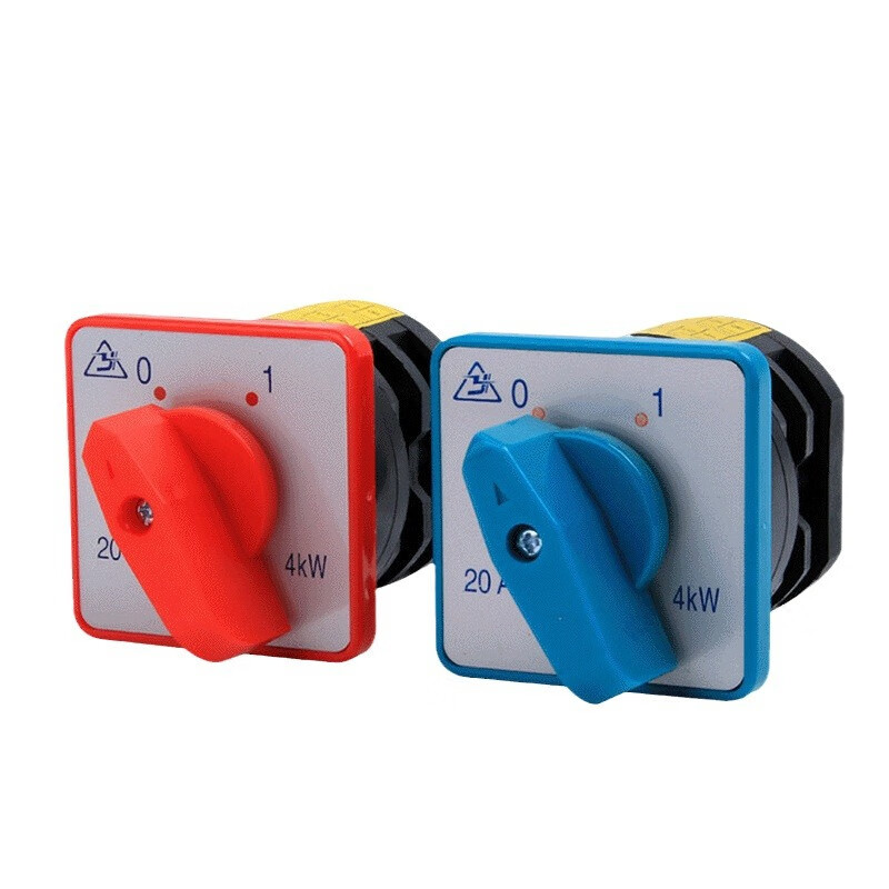 Transfer switch HZ5D-20/4 combination reverse 380V motor forward and reverse two sets of power switching 20/4 L02 (2 gears 2 sections) copper parts copper points