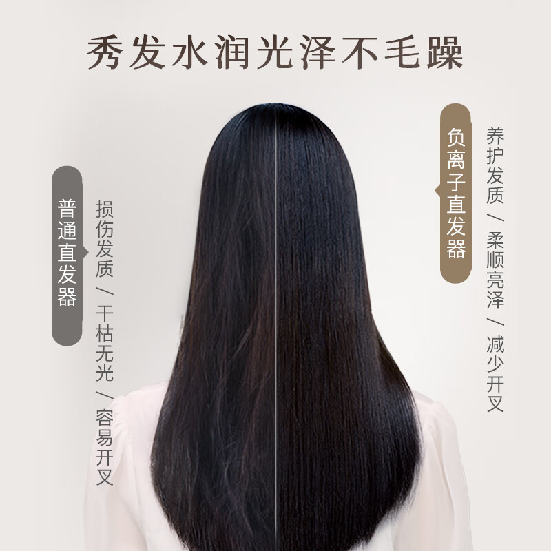 Lena splint straight clip, curling iron negative ion hair care, men's splint perm does not damage hair, curling and straightening dual-purpose straightening iron, ironing board bangs clip, New Year gift LN-508