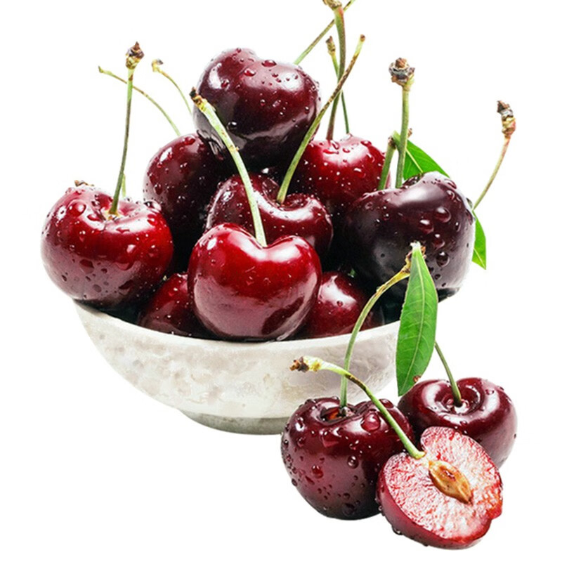 Cabuno Australian Cherry MINI Small Black Box Imported Fresh Fruit Murane Royal Dawn Big Cherry New Year Gift Box 3.8 catties (net weight) 2J (28-30mm)