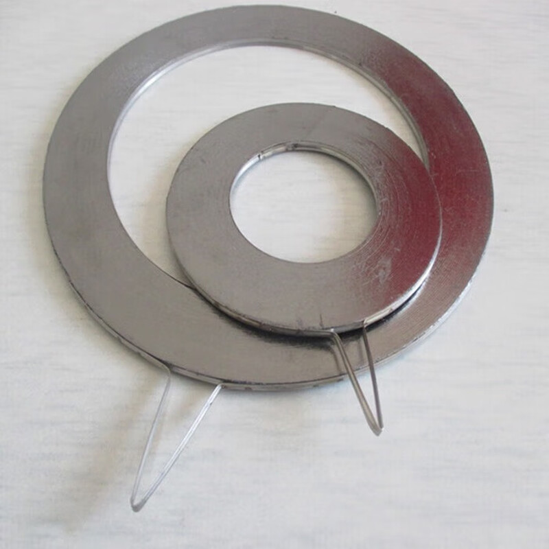 Stainless steel metal spiral wound gasket graphite spiral wound sheet flange high temperature and high pressure sealing gasket DN25 40 50 80 100 DN250/10 inch 10 pieces