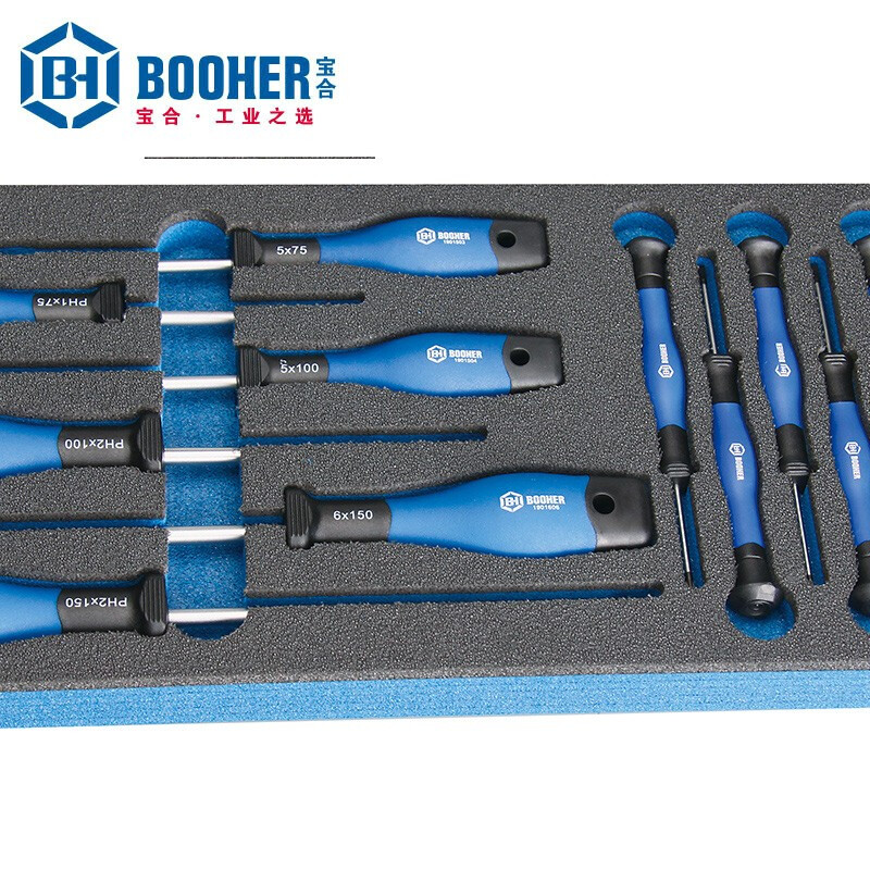 BOOHER BH BH1803008 12-piece screwdriver set No. 1803008