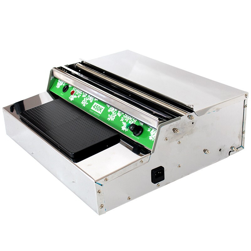 Yifei 450 supermarket cling film cutter and packaging machine, commercial packaging machine for vegetables, fruits, fresh meat products, plastic sealing machine 450 cling film machine