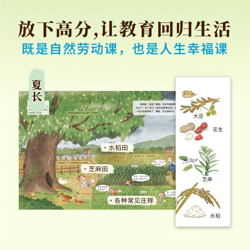 The Fox Family’s Natural Labor Lessons (4 volumes in total) 3-6 years old by the Fox Family