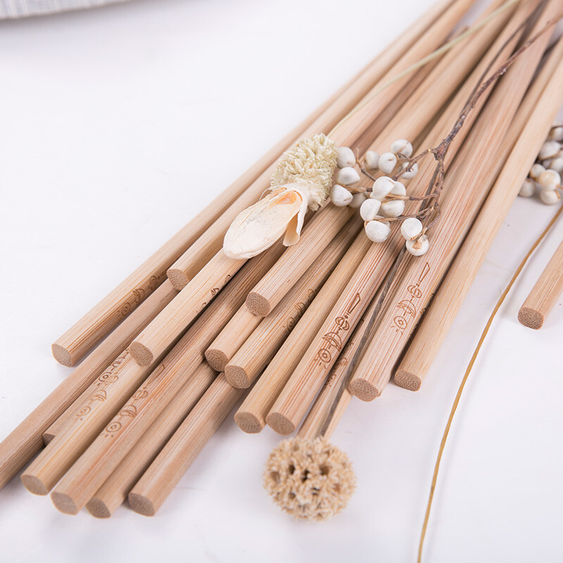 Suncha Natural Bamboo Chopsticks Paintless and Waxless Household Bamboo Chopsticks Tableware Set 10 Pairs for Wealth and Treasure Upgrade