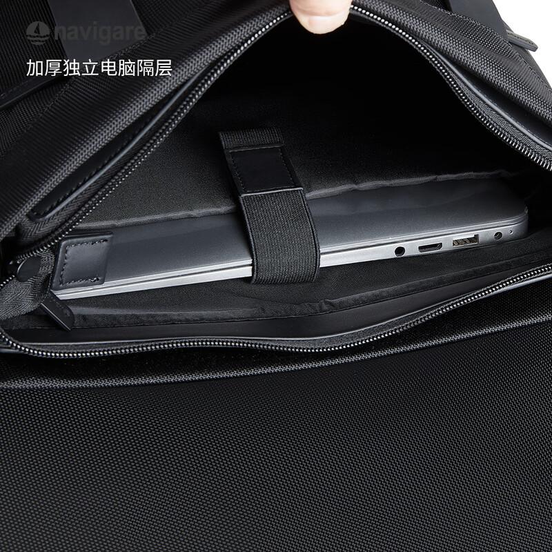 Navigare Italian small sailing ship men's backpack 15.6-inch computer bag commuter backpack water-repellent New Year gift