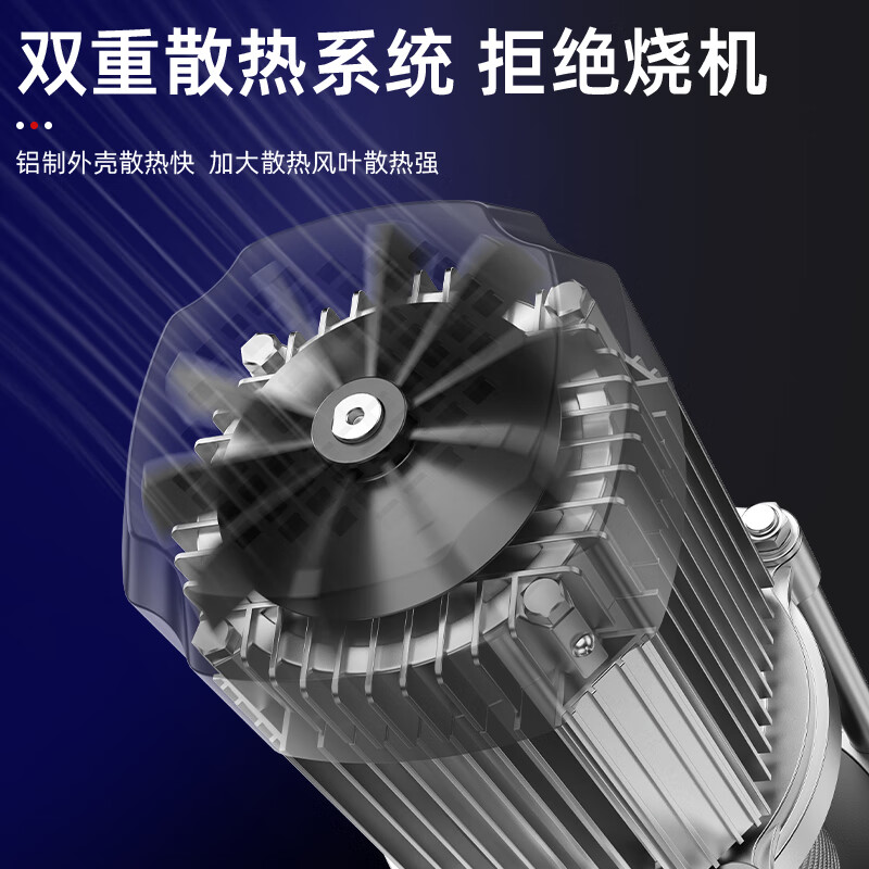 Hugong aluminum shell electric hoist 220V multi-function hoist 1 ton 2 ton T winch crane crane household 220V 1.5 ton 30 meters (slow speed)