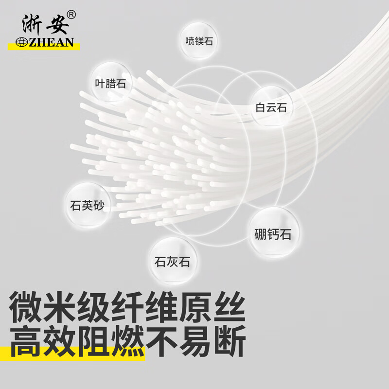 Zhe'an fire blanket national standard fiberglass silicone fire blanket kitchen fire extinguishing commercial escape bag 1.5m*1.5m