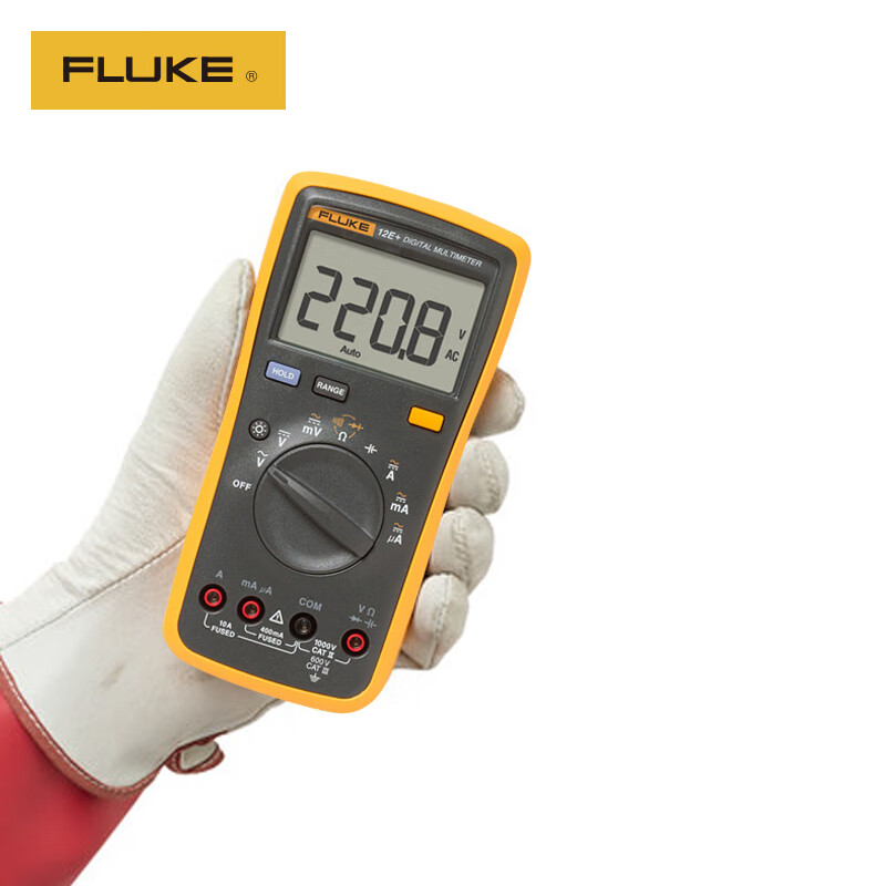 FLUKE F12E+ handheld digital multimeter automatic range multimeter multi-function instrument