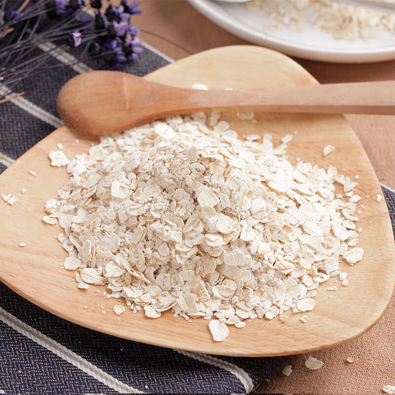 Defuxiang bagged pure oatmeal without additives original flavor ready-to-eat cereal breakfast cereal 1500g 1000g original flavor x bag