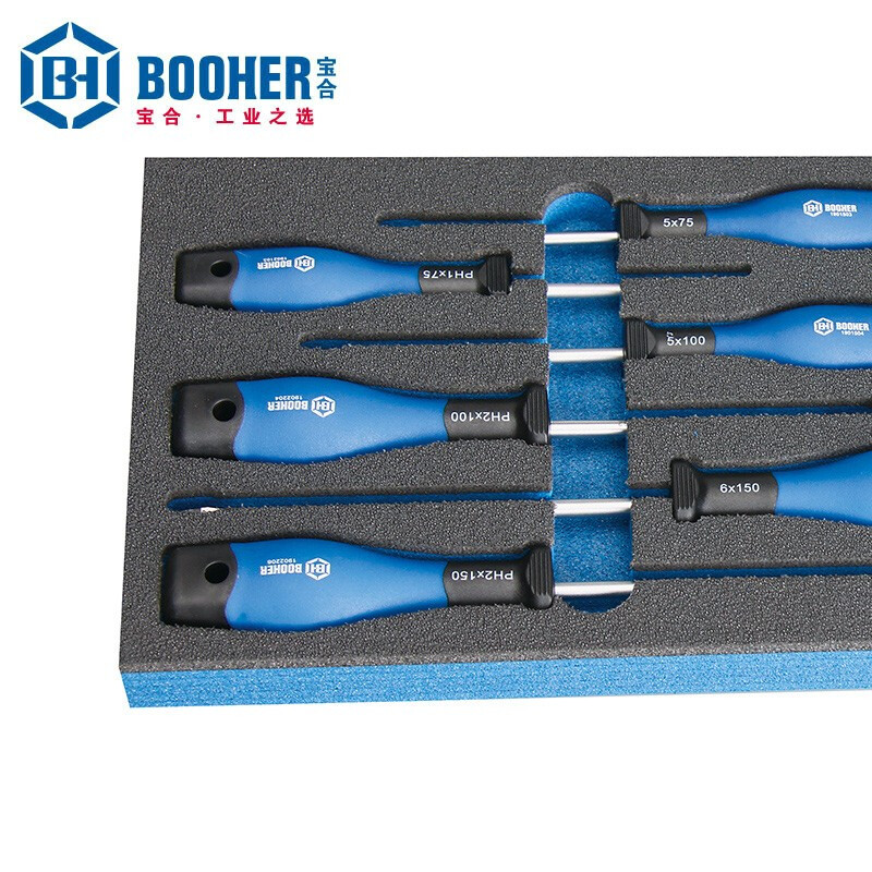 BOOHER BH BH1803008 12-piece screwdriver set No. 1803008