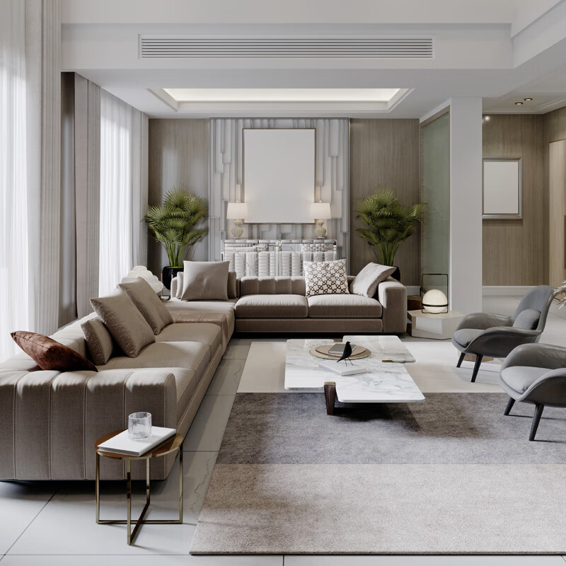 Gree (GREE) Shurui 2nd generation central air conditioning home villa DC variable frequency multi-online double cylinder variable frequency variable capacity temperature and humidity balance one to four one to five six seven one to many multi-online small 6 horses GMV-HZ140WL/AaB one to five