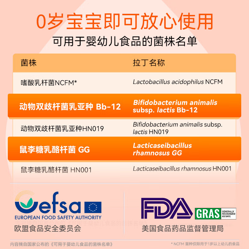 Difu Le Anyou Jiabao Bb-12 LGG probiotic baby drops 8ml Bifidobacterium imported from Denmark