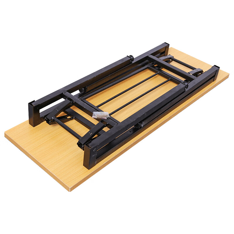 Hasdick HKCL-698 office conference bar table long folding table factory training table oak grain 120*60*75