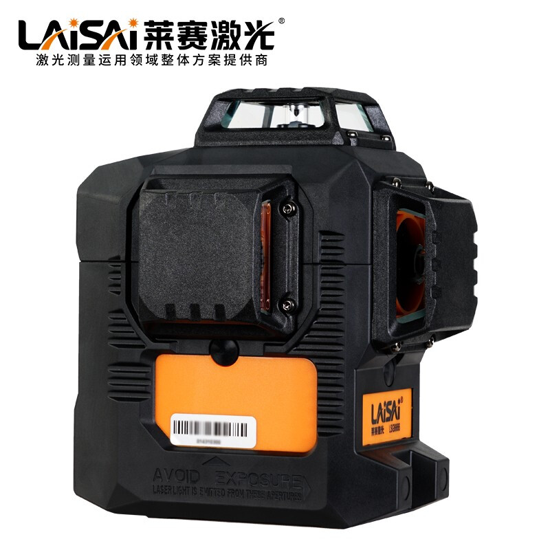 Laisai level meter, green light 12 lines, LSG6666 wall-mounted meter, infrared construction site leveling meter, red light twelve-line strong light marking line meter, line setting meter, upgraded super bright flash LSG6666 green light 12 lines standard