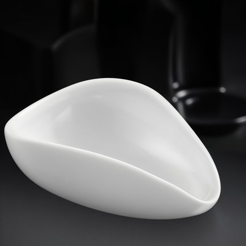 CLITON Ceramic Coffee Bean Measuring Plate Weighing Plate Coffee Powder Plate Green Bean Weighing Plate Cooling Plate Sample Bean Display Plate